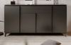 Sideboard Visby in grau und Schiefer 177 x 92 cm Bild 2