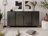 Sideboard Visby in grau und Schiefer 177 x 92 cm Bild 5