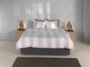 Zo! Home Mako-Satin Bettwäsche 155x220 Tratti di Satinado Forest Sand Streifen Bild 5