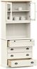 vidaXL Highboard VIGO Weiß 80x40x176 cm Massivholz Kiefer 3200584 Bild 3