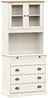 vidaXL Highboard VIGO Weiß 80x40x176 cm Massivholz Kiefer 3200584 Bild 2