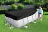 Bestway Abdeckplane eckig, PVC schwarz, 269x179 cm Bild 2