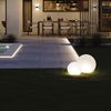 s.luce Globe Set Garten Kugelleuchten Weiß Bild 5