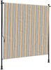 vidaXL Außenrollo Gelb und Weiß 150x270 cm Stoff und Stahl 368774 Bild 2