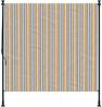 vidaXL Außenrollo Gelb und Weiß 150x270 cm Stoff und Stahl 368774 Bild 3