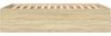 vidaXL Bettgestell Sonoma-Eiche 135x190 cm Holzwerkstoff 3280946 Bild 4