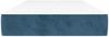 vidaXL Taschenfederkernmatratze Mittel Dunkelblau 100x200x20 cm Samt 347752 Bild 3