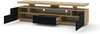 TV-Schrank EVA 180 cm Eiche Artisan / Matt Schwarz + LED Bild 3