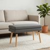 vidaXL Doppellagige Bank Dunkelgrau 80 x 40 x 47 cm Stoff 42038432 Bild 3