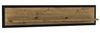FORTE Trondheim Wandpaneel, Holzwerkstoff, Schwarz/Braun, 140 x 29,6 x 23,4 cm Bild 4