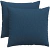 vidaXL Sofakissen 2 pcs Blau 50 x 50 cm Stoff 42013962 Bild 2