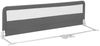 180 cm Lange Klappbares Bettgitter mit Sicherheitsgurten 180° Faltbar Grau Bild 2