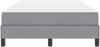 vidaXL Boxspringbett mit Matratze Hellgrau 120 x 190 cm Stoff 3398472 Bild 5