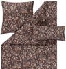 Estella Bettwäsche Jolanda 7953 310 Braun Mako Satin 155 x 220 + 80 x 80 cm Bild 2