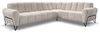 Beautysofa Ecksofa mit Metallbeine in schwarzer VOLARE L, mit höchstem Sitzkomfort, ohne Schlaffunktion Bild 4