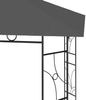 Gartenpavillon, Pavillon 4 x 3 x 2,7 m Anthrazit 160 g/m² Bild 4