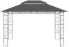 Gartenpavillon, Pavillon 4 x 3 x 2,7 m Anthrazit 160 g/m² Bild 2
