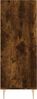 vidaXL Sideboard Räuchereiche 34,5x32,5x90 cm Holzwerkstoff 828721 Bild 5