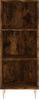 vidaXL Sideboard Räuchereiche 34,5x32,5x90 cm Holzwerkstoff 828721 Bild 4