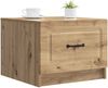 vidaXL Couchtisch Artisan-Eiche 49 x 50 x 37 cm Holzwerkstoff 895894 Bild 2