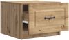 vidaXL Couchtisch Artisan-Eiche 49 x 50 x 37 cm Holzwerkstoff 895894 Bild 3