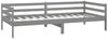 vidaXL Tagesbett mit Matratze 90x200 cm Grau Massivholz Kiefer [3083561] Bild 5