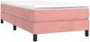 Boxspringbett Rosa 90x200 cm Samt [3120753] Bild 3
