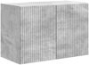vidaXL TV-Wandschrank Beton Grau 59,5 x 31 x 40 cm Holzwerkstoff 892335 Bild 2