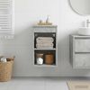vidaXL Badezimmerschrank Inzwischen Betongrau 30 x 44,5 x 50 cm 890353 Bild 4