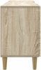 vidaXL TV-Schränk 99 x 34,5 x 50 cm Sonoma-Eiche Holzwerkstoff 895177 Bild 4