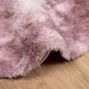 vidaXL Teppich Shaggy Hochflor NAVARRA Altrosa 160x160 cm Polyester 4102913 Bild 5