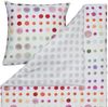Estella Bettwäsche Spot 4709 985 Multicolor Mako Satin 155 x 220 + 80 x 80 cm Bild 2