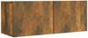 4-tlg. TV-Schrank-Set Räuchereiche Holzwerkstoff [3114203] Bild 5