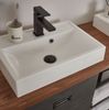 Badmöbel Set 4-teilig Auburn Eiche Stirling und Matera grau 160x205 cm, mit Waschbecken Bild 3