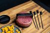Premium Burger Set Edelstahl Kunststoff schwarz Bild 3