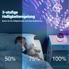 VIVIHEYDAY LED-Sternenhimmel Sternenhimmel Projektor Kinder, Rotierendes LED Sternenlicht Lampe, Nachtlicht Baby mit Timer 17 Lichteffekte Galaxy Projector, für Geburtstage und Kinderzimmer Dekoration Bild 4