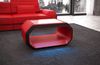 Couchtisch Roma - Büffelleder - rot-schwarz Bild 3