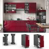 Apothekerschrank Fame-Line Bordeaux Hochglanz 30 cm ohne Arbeitsplatte Vicco Bild 2