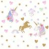 Montegoni Wandsticker Einhorn Stern Wandsticker Abnehmbare Deko für Zuhause, Selbstklebend und abnehmbar ohne Rückstände Bild 4