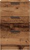 vidaXL Nachttisch Altholz-Optik 40x36x65 cm Holzwerkstoff 856932 Bild 5
