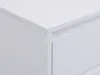 Vente-unique - KORASA Bedside table Holz, Platte Weiß - B 40 cm x H 50 cm x L 50 cm Bild 5