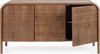 Sideboard Tansan aus Mangoholz, handgefertigte Schnitzereien, Retro Chic, Braun, 145 cm Bild 2