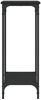 vidaXL Konsolentisch Schwarz 75x30,5x75 cm Holzwerkstoff 837707 Bild 5
