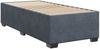 vidaXL Boxspringbett mit Matratze Dunkelgrau 100x200 cm Samt 3285264 Bild 5