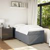 vidaXL Boxspringbett mit Matratze Dunkelgrau 100x200 cm Samt 3285264 Bild 3