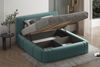 Polsterbett ROLF-OM 180x200 mit Bettkasten und Lattenrost. Farbe: VELUTTO 13 Bild 2