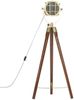 vidaXL Stehleuchte Dreibein Massivholz Mango 97 cm 286109 Bild 5