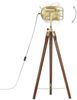 vidaXL Stehleuchte Dreibein Massivholz Mango 97 cm 286109 Bild 4