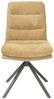 Stuhl Mia, Polyester, Grau, Gelb, 50 x 90 x 69 cm Bild 3