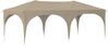 vidaXL Pop-up Partyzelt 575 x 288 x 245 cm Creme Oxford-Stoff 42019878 Bild 2
